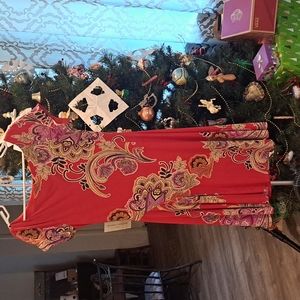 Evan Picone dress Size 12 red Women's